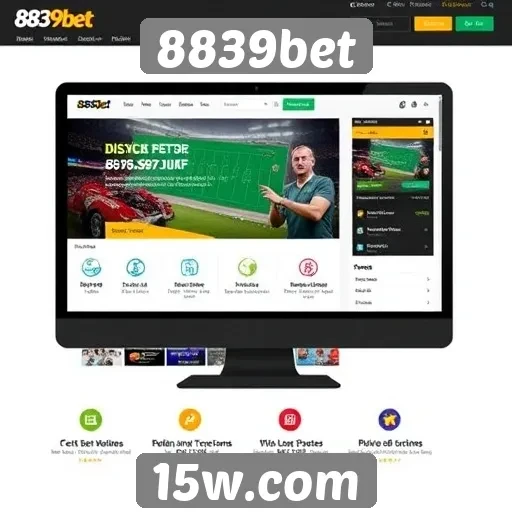 Análise das funcionalidades do site 8839bet